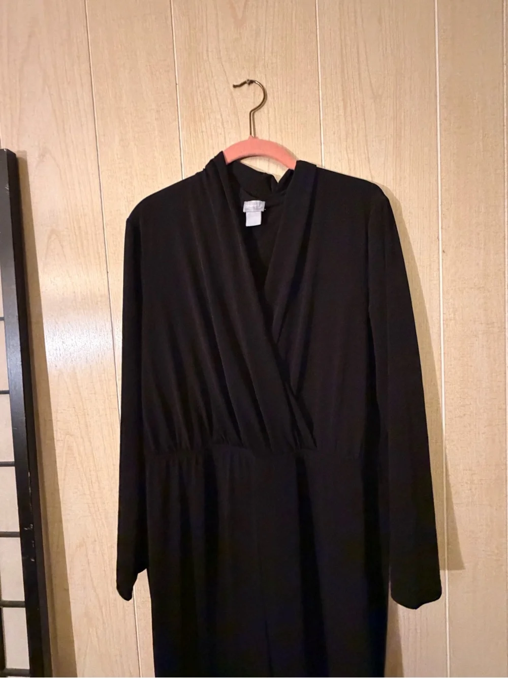 Chico's Black Long Sleeve Jumpsuit